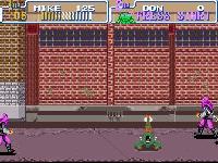 Teenage Mutant Ninja Turtles IV - Turtles In Time sur Nintendo Super Nes